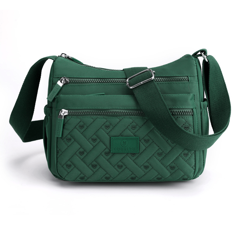 Waterproof Nylon Crossbody Messenger Bag