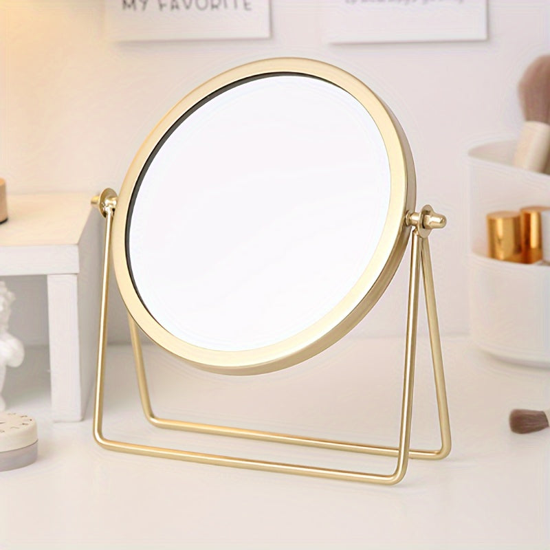 Classic Adjustable Vanity Mirror with Metal Frame