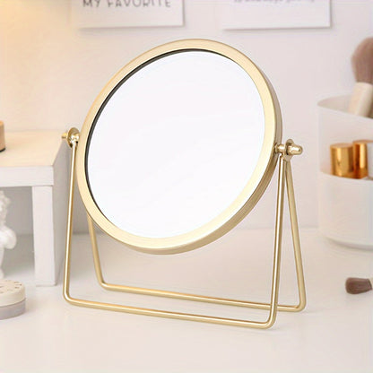 Classic Adjustable Vanity Mirror with Metal Frame