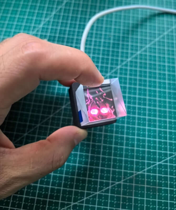 Compact Digital WiFi Weather Clock Display