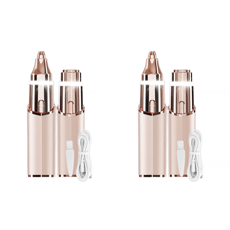 Rechargeable Dual Eyebrow Shaper Trimmer
