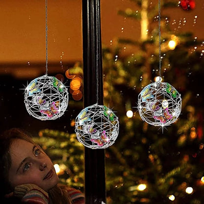Colorful Garden Solar Butterfly Light
