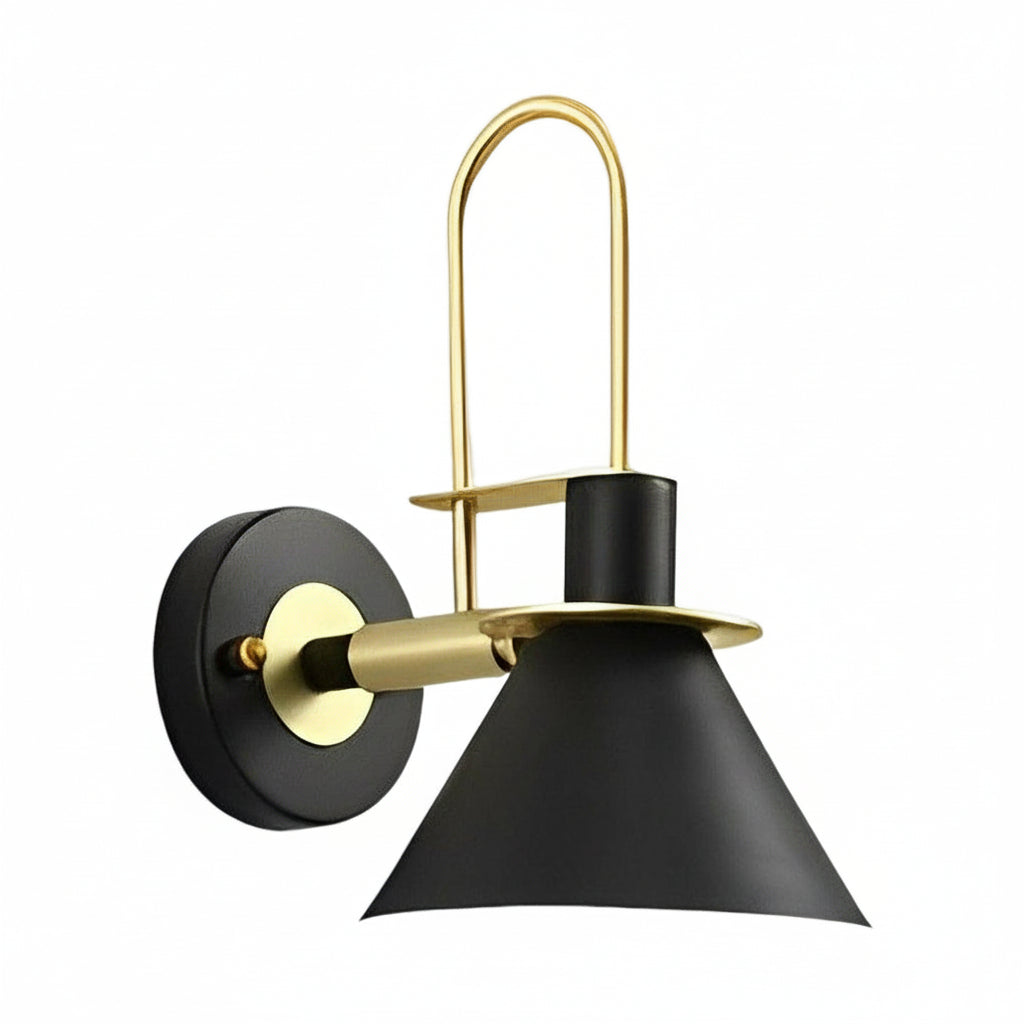 Contemporary Brass LED Wall Lamp
