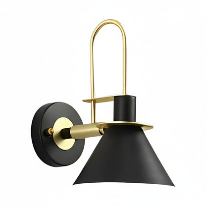 Contemporary Brass LED Wall Lamp