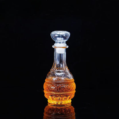 Small Antique Glass Wine Decanter