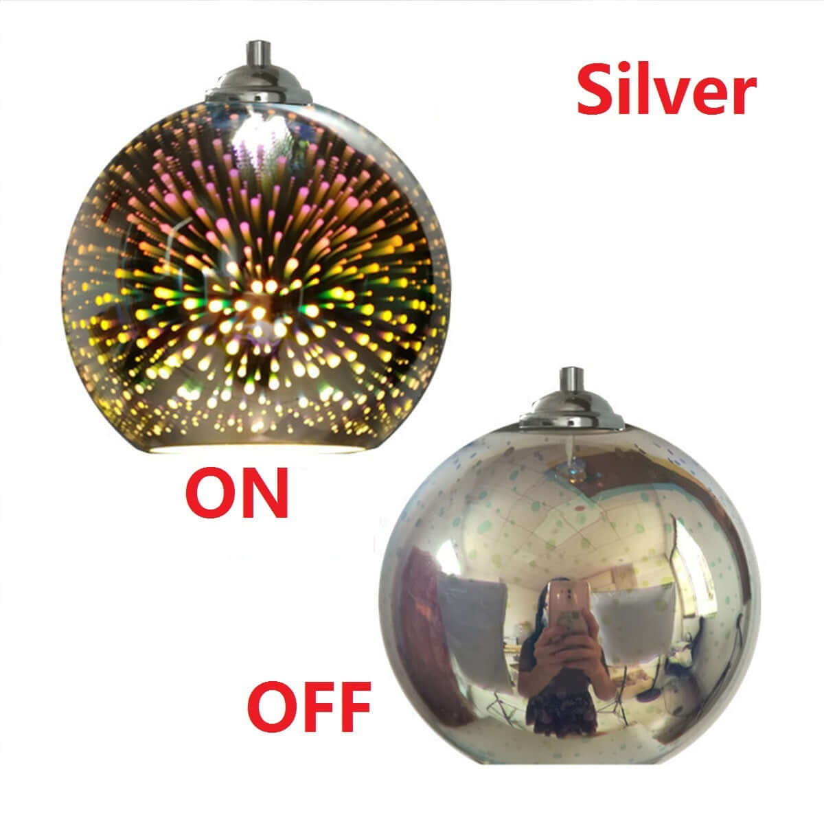 Stunning Crystal Globe Pendant Light Fixture