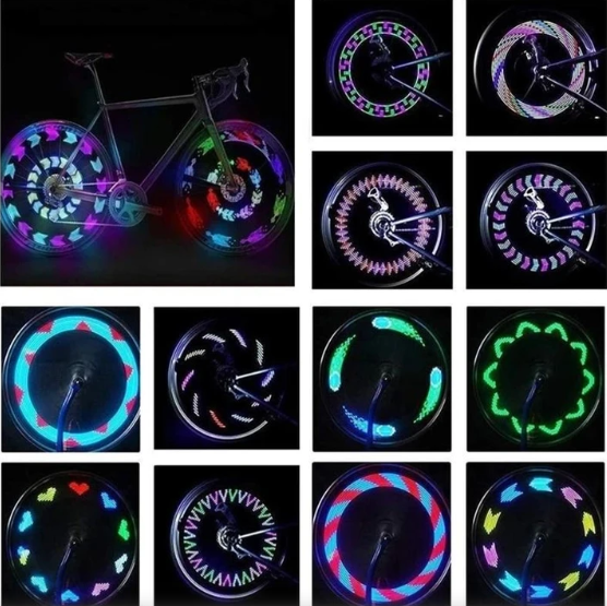 Colorful Bike Wheel LED Spoke Lights