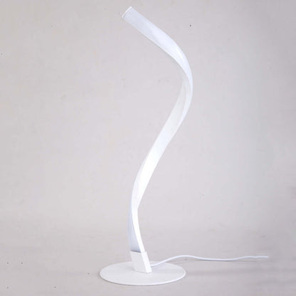 Compact Spiral Desk Lamp Small Bedside Night Light