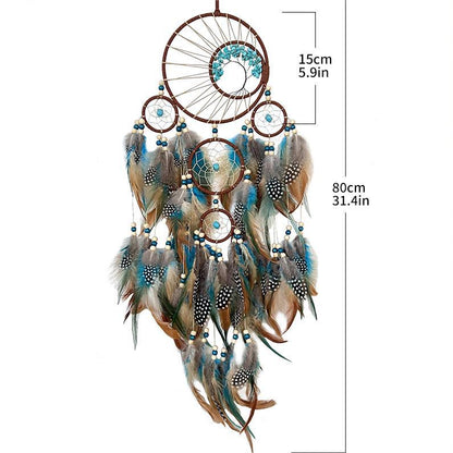 Colorful Boho Tree of Life Dreamcatcher Decoration