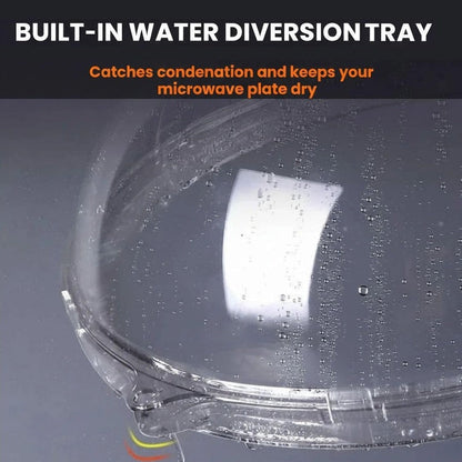 Easy Clean Microwave Splash Guard