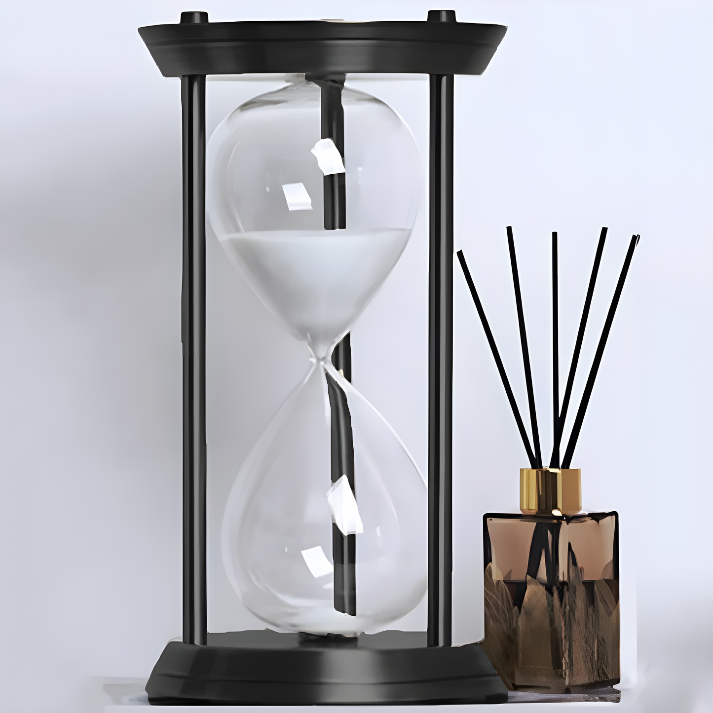 Vintage Metal Timer Hourglass