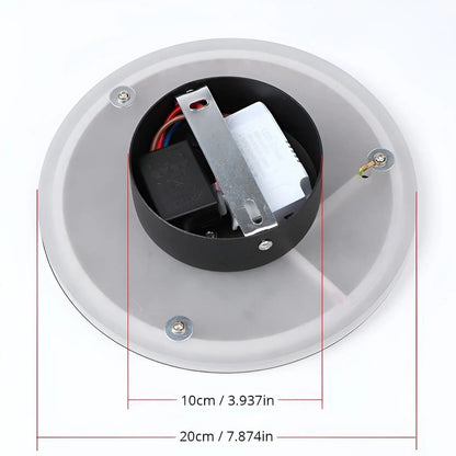 Modern LED Wall Light with Glass and Sensor Control
