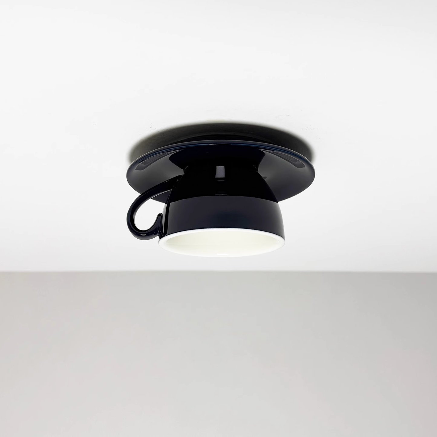 Unique Coffee Cup Shaped LED Ceiling Light Fixture