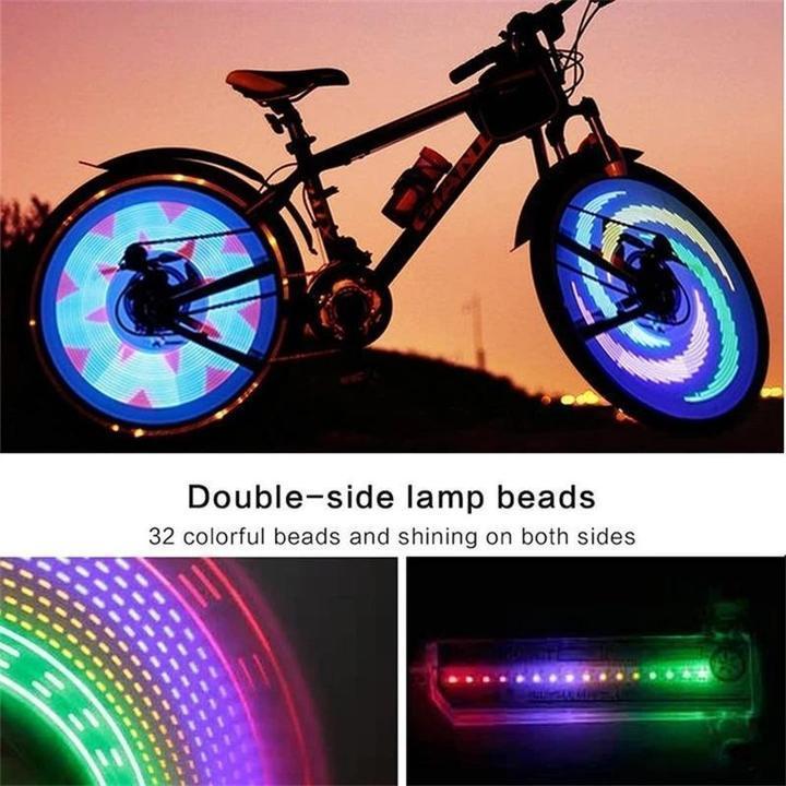 Colorful Bike Wheel LED Spoke Lights