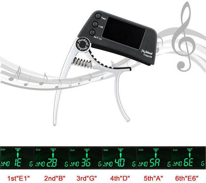 Digital Guitar Capo Tuner with LCD Display