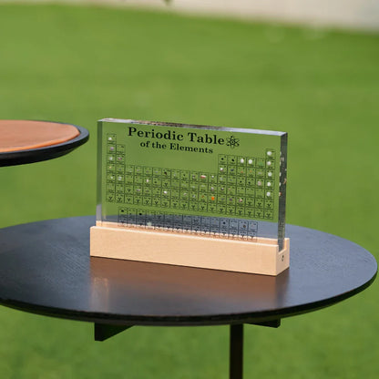 Colorful LED Periodic Table Desk Lamp
