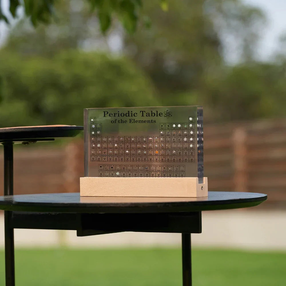 Colorful LED Periodic Table Desk Lamp