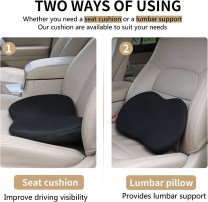 Comfortable Car Seat Pad for Short Drivers