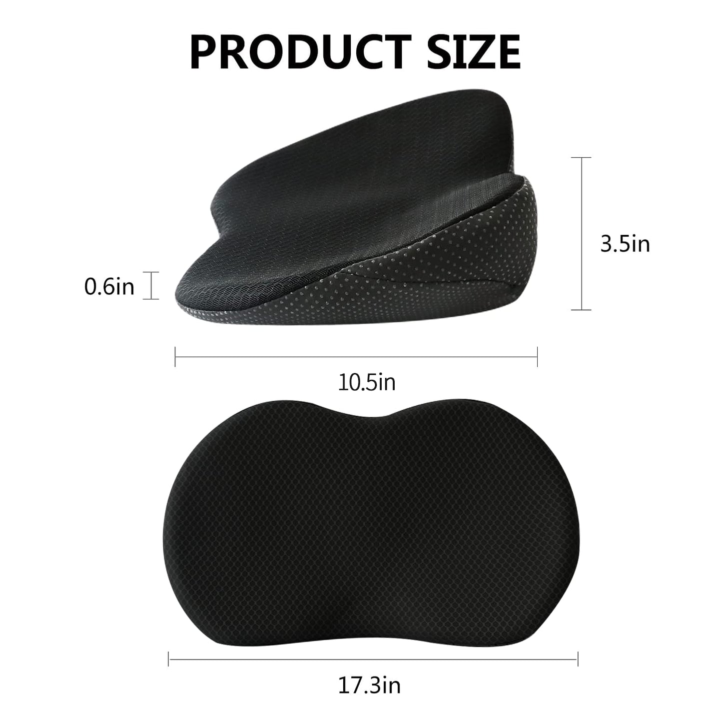 Comfortable Car Seat Pad for Short Drivers