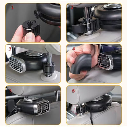 Compact 12V Car Heating Fan