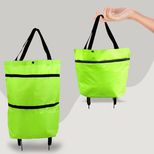 Collapsible Rolling Grocery Cart Bag - Cofik