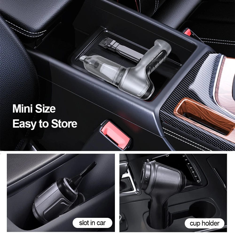 Portable Car Vacuum - Compact Auto Cleaner