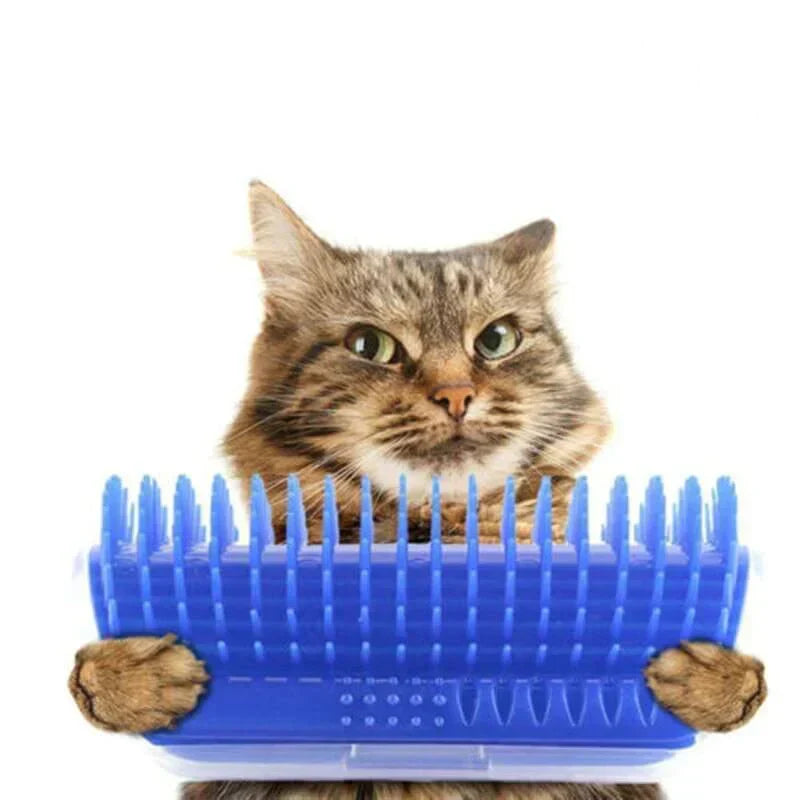 Cat Grooming Brush Corner - Pet Fur Cleaner