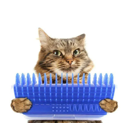 Cat Grooming Brush Corner - Pet Fur Cleaner