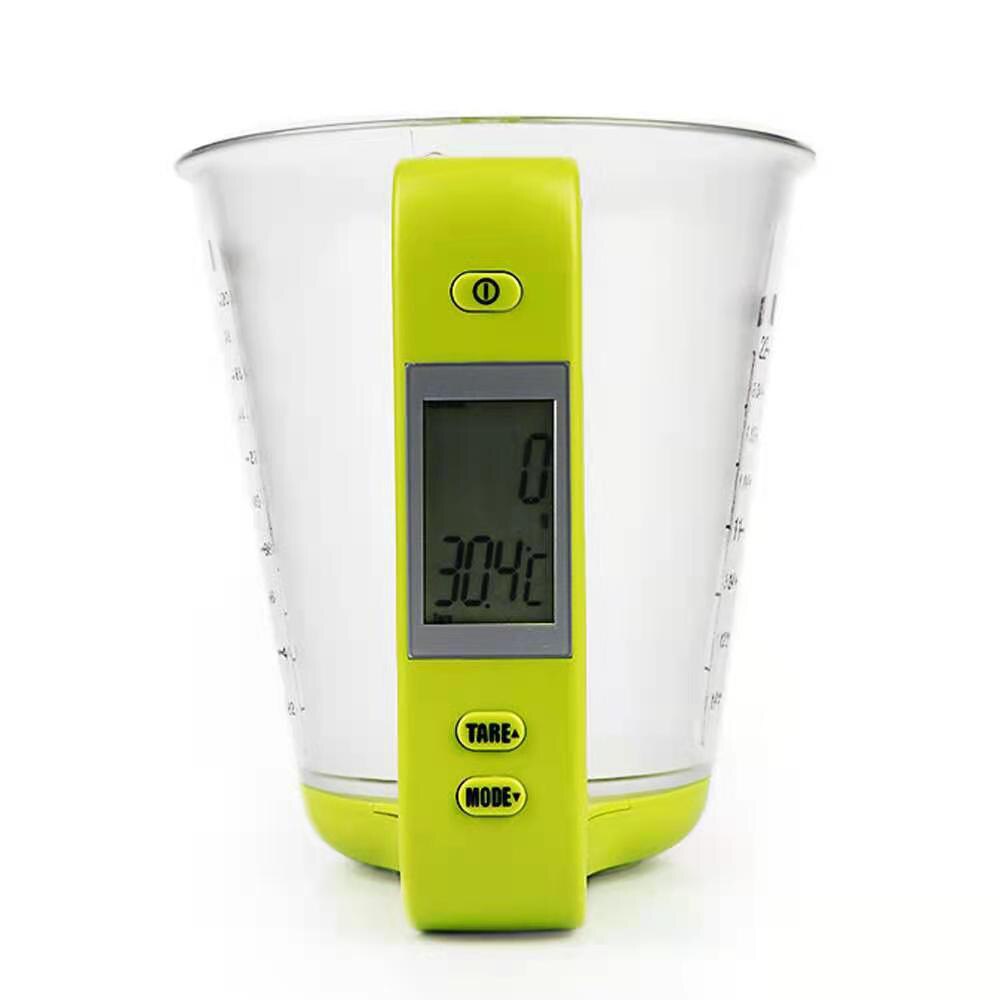 Accurate Digital Kitchen Scale Cup with LCD Display