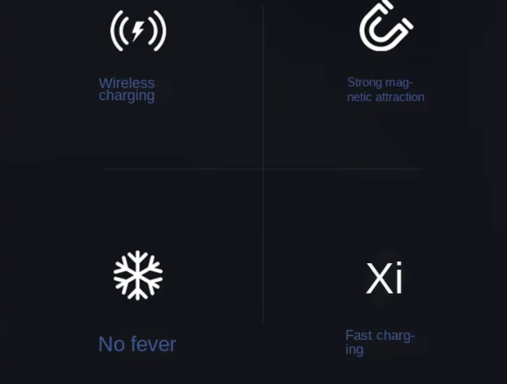 Clear Portable Compact Wireless Power Bank