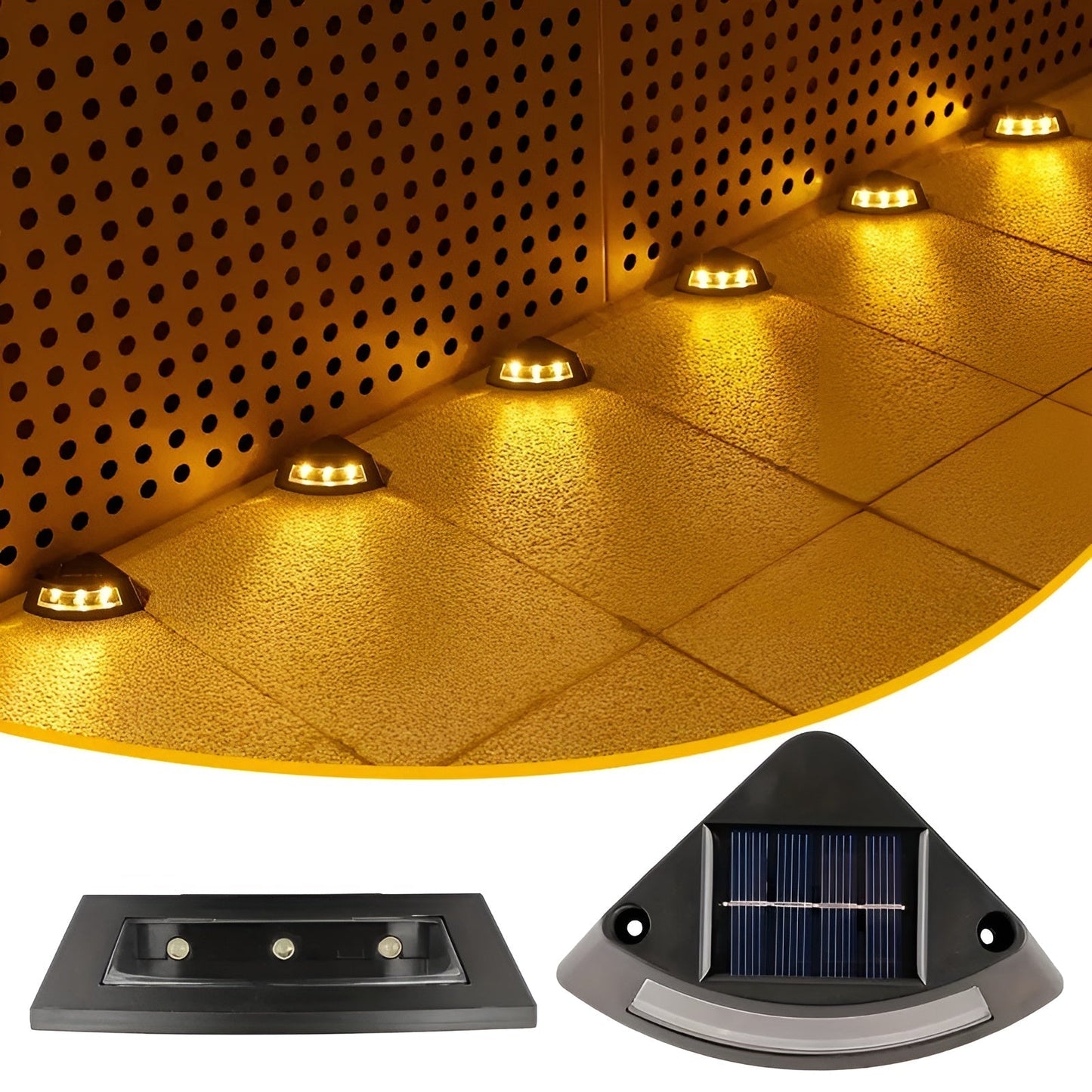 Outdoor Solar Path Lights 4 Pack Waterproof