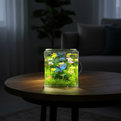 Colorful LED Nightlight Garden Cube Decoration