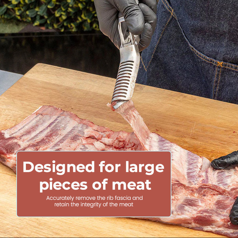 Easy Meat Rib Remover Tool Stainless Steel Handle