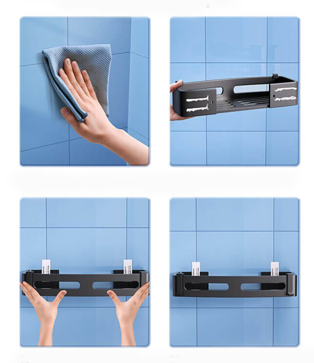 Silver Bathroom Storage Caddy Organizer
