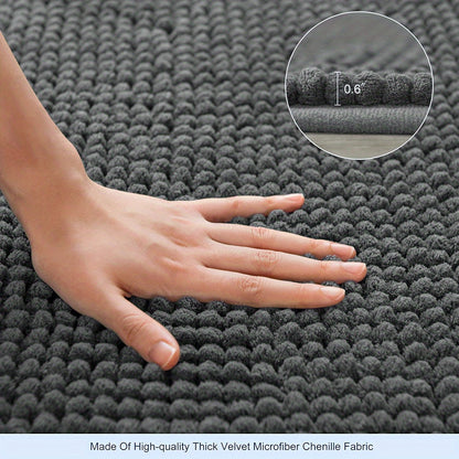 Corner Bathroom Mat, Non Slip L Shape Shower Mat