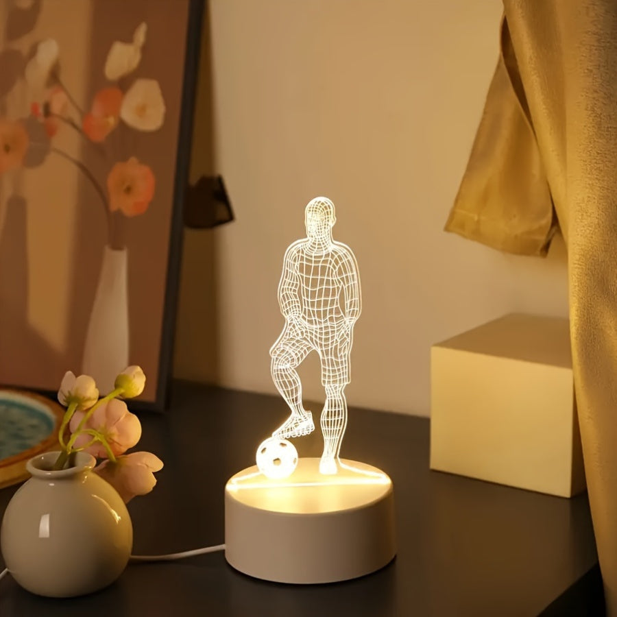 Fun LED Football Desk Lamp