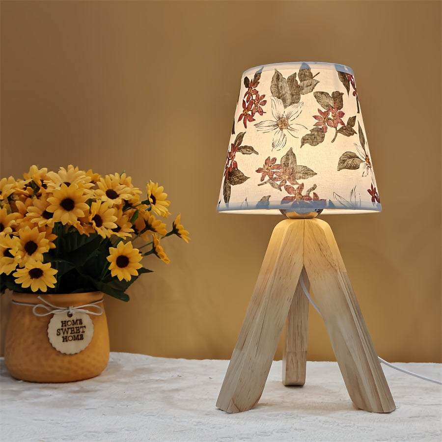 Beautiful LED Wooden Desk Lamp