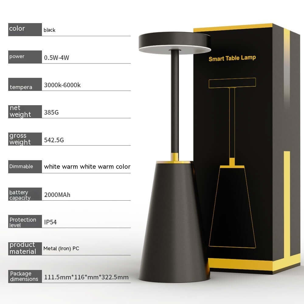 Compact Rechargeable Table Lamp Decor - Cofik