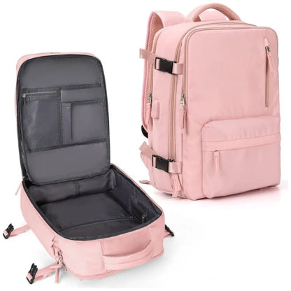 Waterproof Women's Hiking Backpack 35L with USB Port