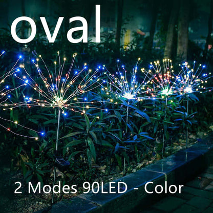Outdoor Solar String Lights Copper Wire Fairy Lights