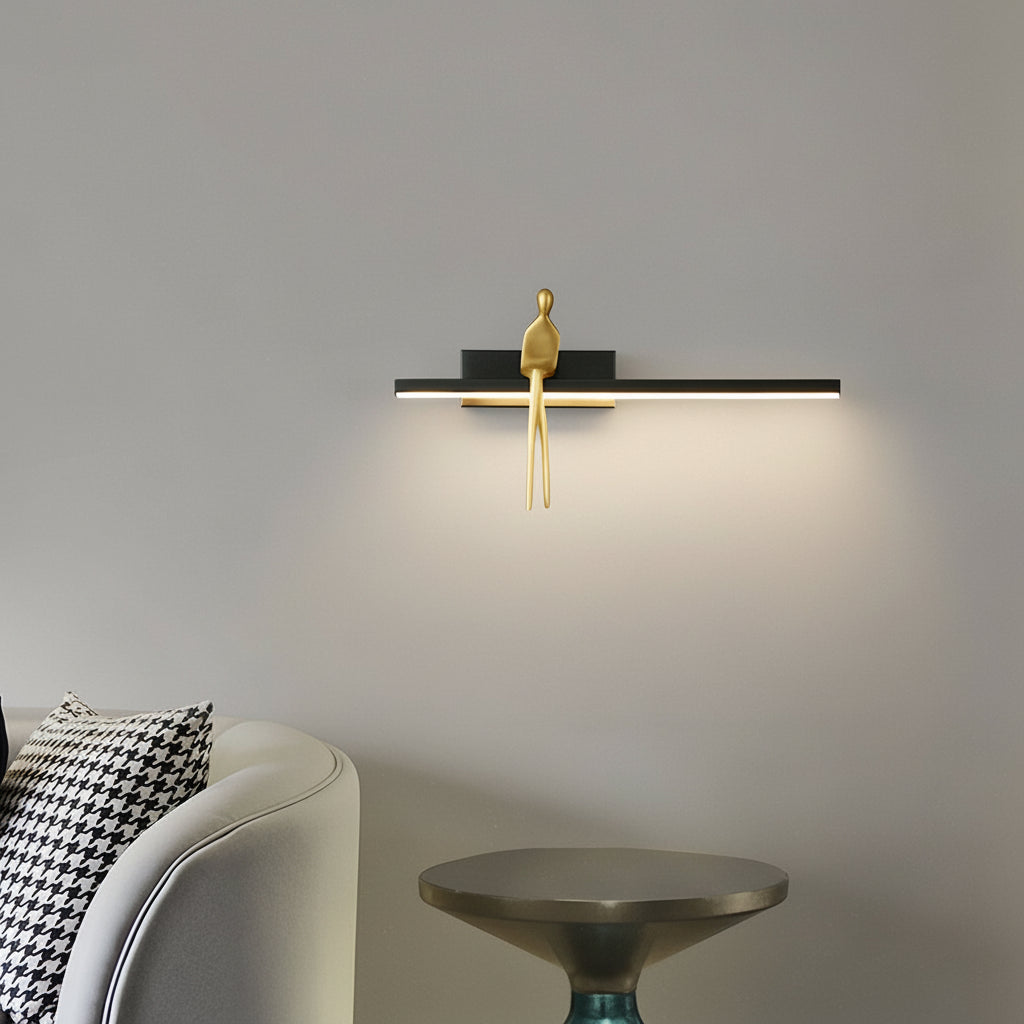 Luxury Copper LED Wall Light Fixture