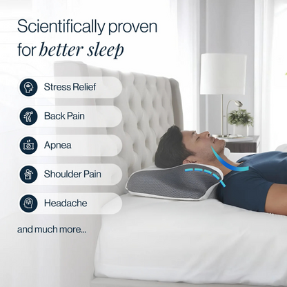 Cervical Memory Foam Pillow – Restorative Sleep Without Pain