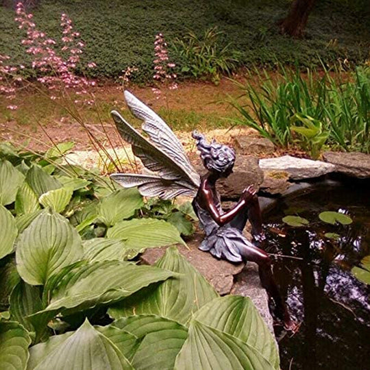 Garden Fairy Figurine Outdoor Decoration