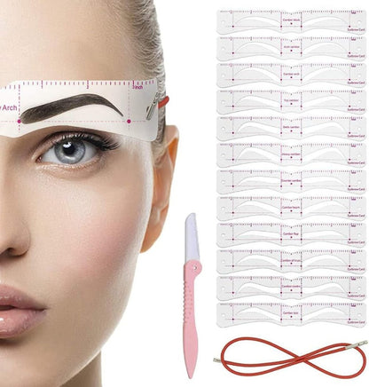 Easy Brow Shaping Kit with Adjustable Strap - Cofik