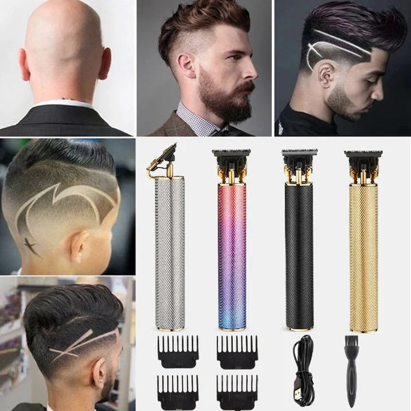 Wireless Rechargeable Zero Gap Hair Trimmer Clipper