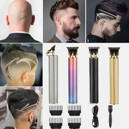 Wireless Rechargeable Zero Gap Hair Trimmer Clipper