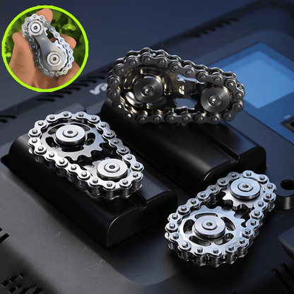 Stress Relief Fidget Spinner Stainless Steel Toy