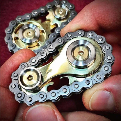 Stress Relief Fidget Spinner Stainless Steel Toy