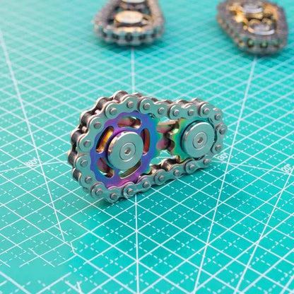 Stress Relief Fidget Spinner Stainless Steel Toy