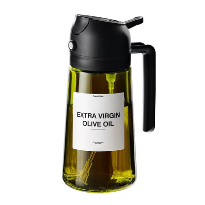 Charly | 2-in-1 Glass Oil Sprayer and Dispenser